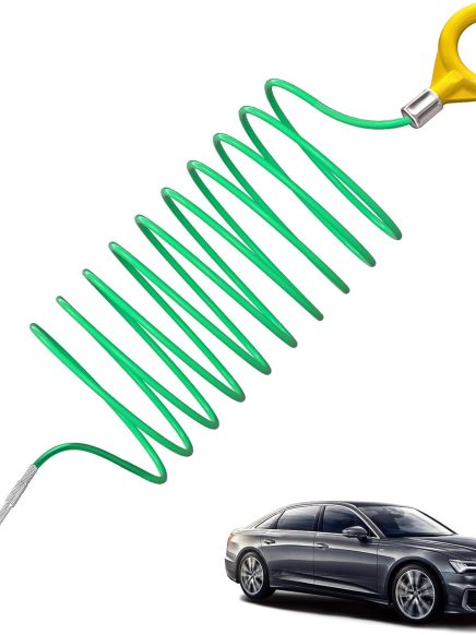 Auto Sunroof Cleaning Tool, 120 Inch Flexible Pipe Brush, 2PCS Tube Cleaning Brushes for Car Sunroof, Windshield Wiper Drain Hole